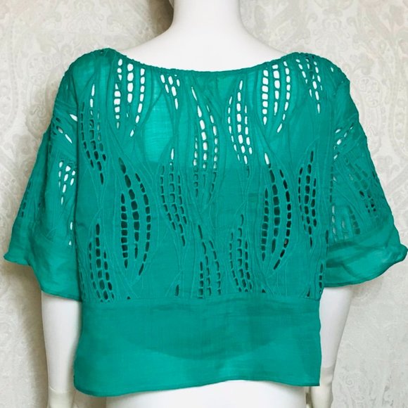 Tracy Reese for Anthropologie Top with Cami - Picture 3 of 16